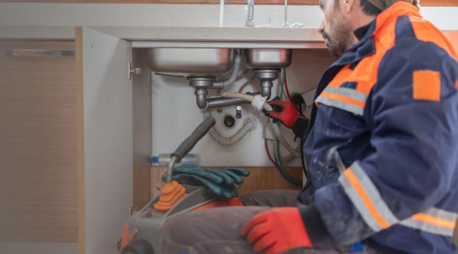 Professional slab leak plumber services in Midland, PA